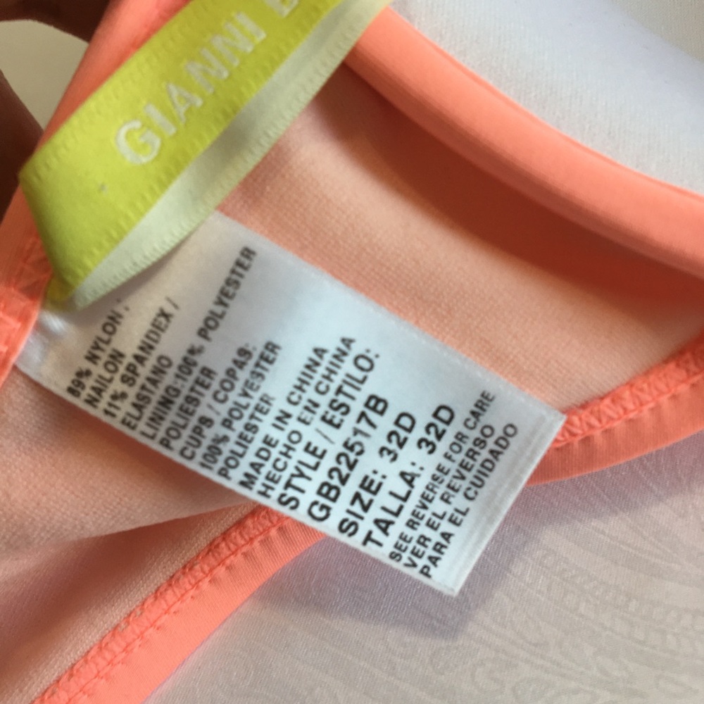 Gianni Bini Bikini Top 32D - Picture 7 of 8